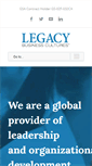 Mobile Screenshot of legacycultures.com